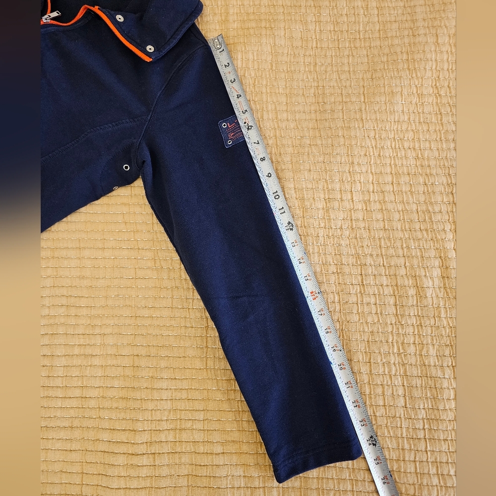 Lauren Active Ralph Lauren Vintage Shacket Nautical Preppy Navy Red Full Zip - Picture 11 of 15